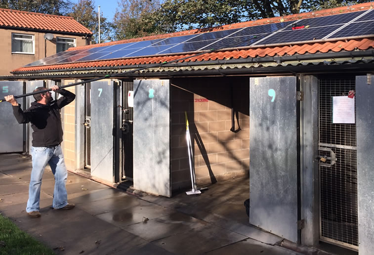 xolar panel cleaning rspca york